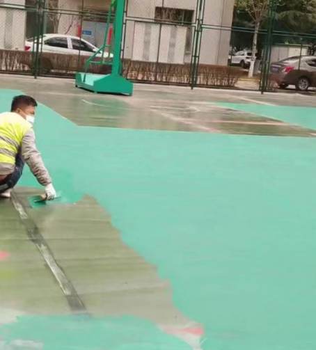 球场地面翻新